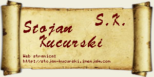 Stojan Kucurski vizit kartica